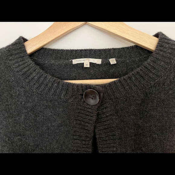 Vince cashmere cardigan medium - Picture 2 of 3